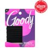 Goody Ouchless Seamless Hair Elastics, 8 Ct, Black, Damage-Free Gentle Hold Elastic Ties, No Snag or Pull, For All Occasions, Chic Styling Accessories for Women & Men, All Hair Types view 2