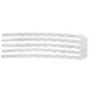 20pcs 50 * 16MM 5 Teeth Hair Comb Hair Slide Hair Accessories, Nickel Color view 1