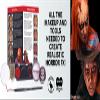 Mehron Makeup Premium Character Kits| Character Kits for Halloween & Cosplay| Made in the USA | Complete Kit Includes all Makeup, Tools, & Instructions on How to Create the Look | (Horror FX) view 2