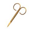 Rubis Classic Stainless Steel Nail Scissors for Precise Fingernails, Cuticles, and Eyebrows, 1F004, Gold,Rubis Switzerland Swiss Made World Renowned Precision view 1