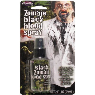 Black Zombie Blood Spray 2 Oz