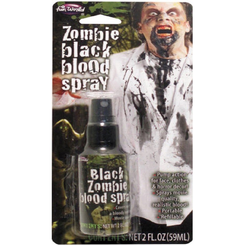 Black Zombie Blood Spray 2 Oz
