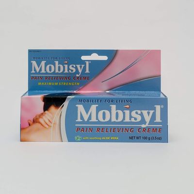 Asub Shop Mobisyl Pain Relieving Creme with Soothing Aloe Vera, 3.5-Ounce Tube