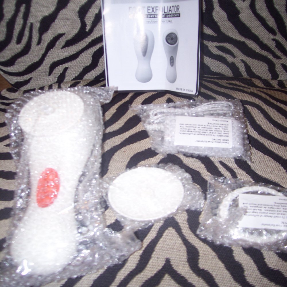 New Foot Exfoliator Electric Personal Pedicure