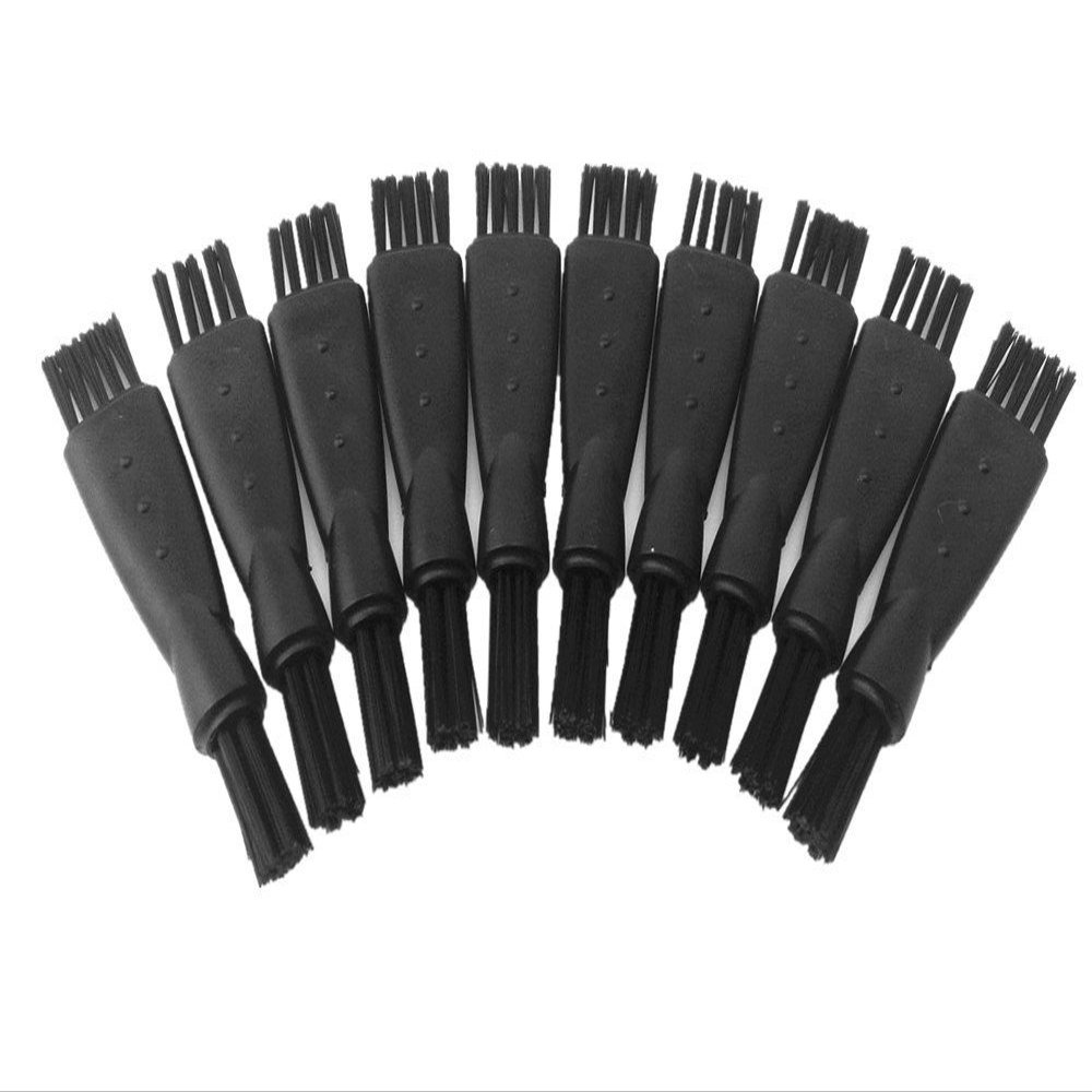yueton 10pcs Replacement Double Ended Electric Shaver Razor Cleaning Brushes