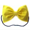 EmilyRose Couture Large Hair Bow Collection (Headband, Yellow) view 3