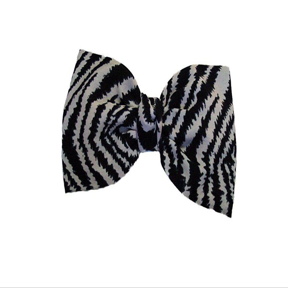 Large Hair Bow Collection (Headband, Zebra)