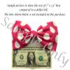 Large Hair Bow Collection (Headband, Zebra) view 3