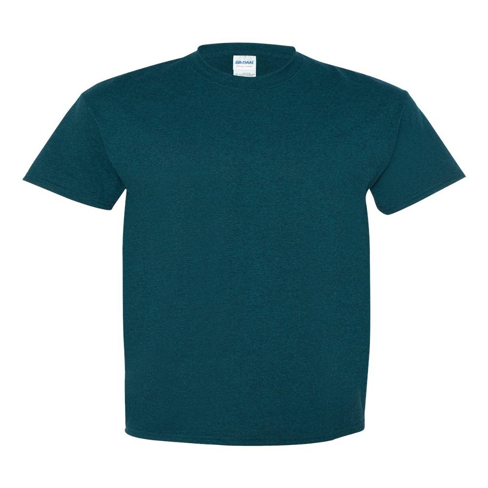 Heavy Cotton 100% Cotton Tshirt (G500) Midnight Navy, S (Pack of 5)