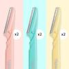 Tinkle Dermaplaning Tool 6ct, Dermaplane Razor for Women, Safe and Easy Peach Fuzz Remover, Eyebrow Trimmer with Protective Cover, Stocking Stuffers view 3