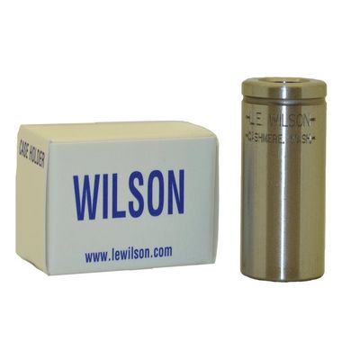 L.E. Wilson CH-35REM Case Holder for 35 Remington Trimmer, Polished Steel