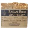 Badan Body Organic Oats and Honey Handmade Shea Butter Soap, 5oz Bar, Gentle Facial Cleanser, Raw Organic Honey Skin Care (6 Bar Pack FBA, Natural) view 1