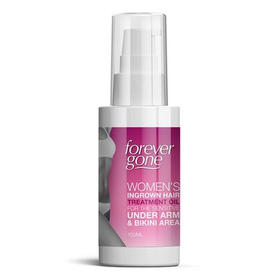 FOREVER GONE WOMENS INGROWN HAIR TREATMENT OIL FOR UNDERARM & BIKINI NO MORE HAIR