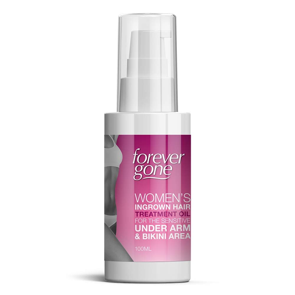 FOREVER GONE WOMENS INGROWN HAIR TREATMENT OIL FOR UNDERARM & BIKINI NO MORE HAIR