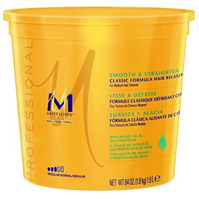 Motions Professional Smooth & Straighten Hair Relaxer - Regular 64 oz. (Pack of 4)