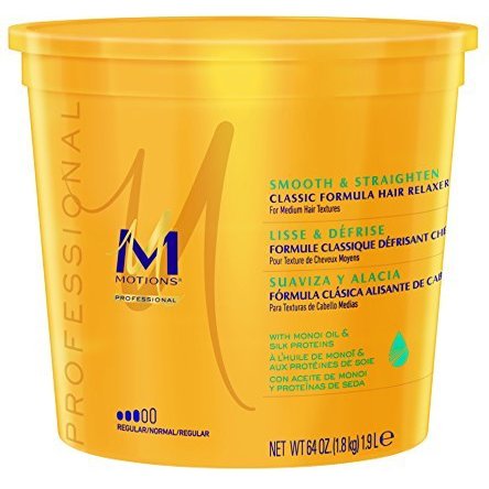 Motions Professional Smooth & Straighten Hair Relaxer - Regular 64 oz. (Pack of 4)