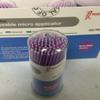 Eyelash Extension Lint Free Microbrushes X4 Tubes (400 Pcs) (Small Pink (Ultra Fine)) view 1