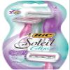BIC Soleil Glow Disposable Razor, Women, 3-Count (Pack of 12) view 1