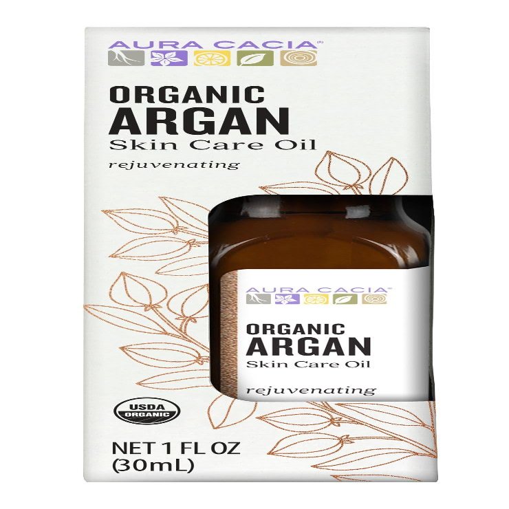 Aura Cacia Organic Argan Skin Care Oil 1 fl. oz. (1.5 in. Box) 1 fl. oz.