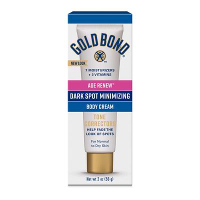 Gold Bond Age Renew Dark Spot Minimizing Age Renew Body Cream, 2 oz., With No Bleaching Agents