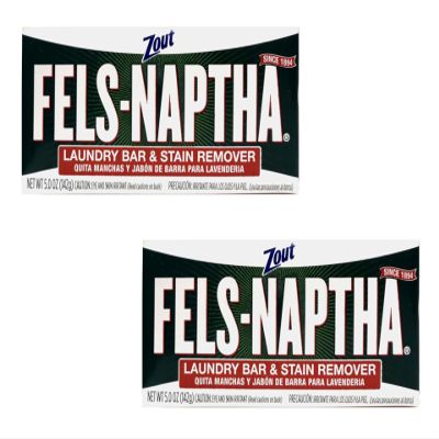 2-5.5 Oz. Bars Fels-Naptha Soap by Purex by Purex