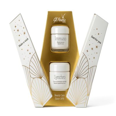 Gernetic Synchro Cream Regulating face care 50ml 1.6oz + GERne'tic IMMUNO Restructuring face mask 30ml 1.0 oz