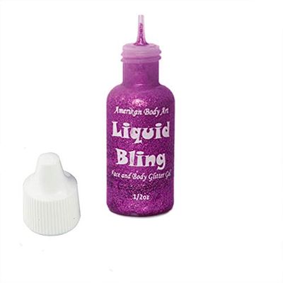 Amerikan Body Art Liquid Bling - Fuchsia (0.5 oz)