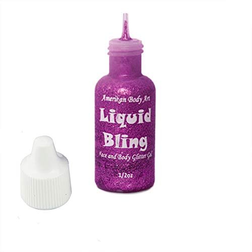 Amerikan Body Art Liquid Bling - Fuchsia (0.5 oz)