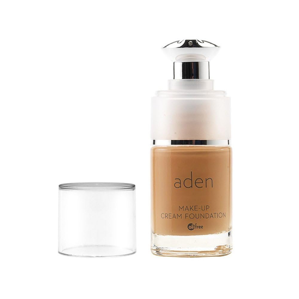 aden Cream Foundation  15ml  Oil Free & Hypoallergenic  Long lasting & Anti-Wrinkle  Light Coverage Foundation  Made in Italy (03 Terra Cotta)