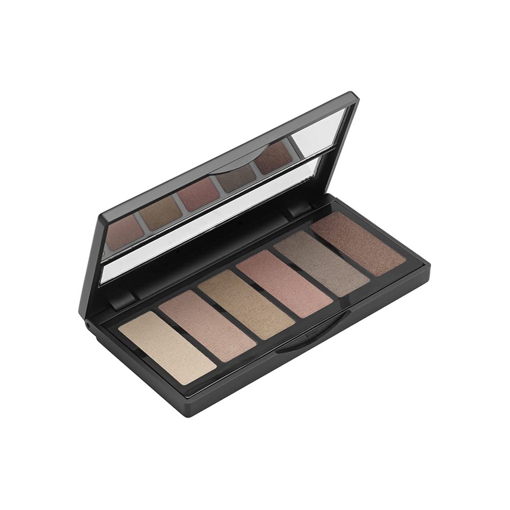 ADEN Eyeshadow Palette 6 Shades MADE IN ITALY (03 Matte Nude)