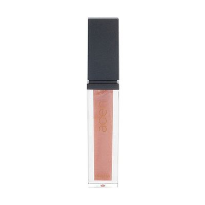 ADEN Lip Gloss  5ml  Non Sticky & Hydrating  Plumping, Shining & Vegan  Made in Italy (07 Nude)