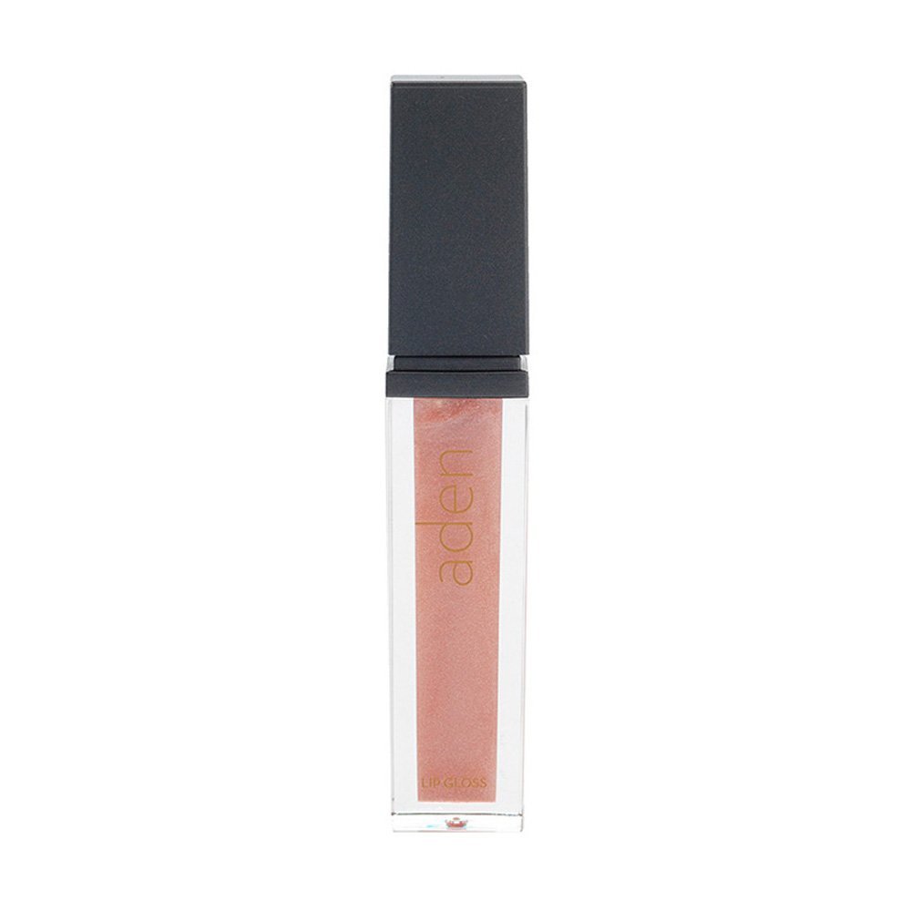 ADEN Lip Gloss  5ml  Non Sticky & Hydrating  Plumping, Shining & Vegan  Made in Italy (07 Nude)