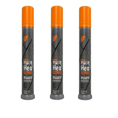 3 x Fudge Matte Hed Extra Strong Hold Texture Matte Finish 85ml