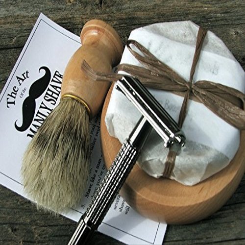 Dirty Deeds Shave Set with Safety Razor