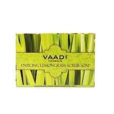 6 Pack ENTICING LEMONGRASS SCRUB SOAP 75 gms each (Total 450 gms)