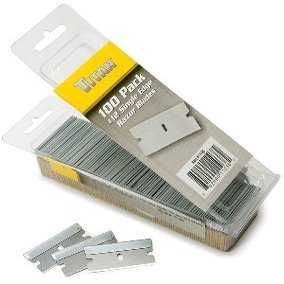 Titan 11038 No. 12 Single Edge Razor Blades - 100 Piece44; Pack Of 6