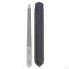 GERMANIKURE Original Triple Cut Metal Nail File, Double Sided FINOX Stainless Steel, Ethically Made in Solingen Germany view 1