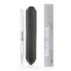 GERMANIKURE Clear Glass Cuticle Stick in Leather Sleeve - Ethically Made in Czech Republic - Cuticle Pusher & Remover, Callous & Dry Skin Fingertip File, Nail Shaper view 1