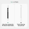GERMANIKURE Clear Glass Cuticle Stick in Leather Sleeve - Ethically Made in Czech Republic - Cuticle Pusher & Remover, Callous & Dry Skin Fingertip File, Nail Shaper view 3