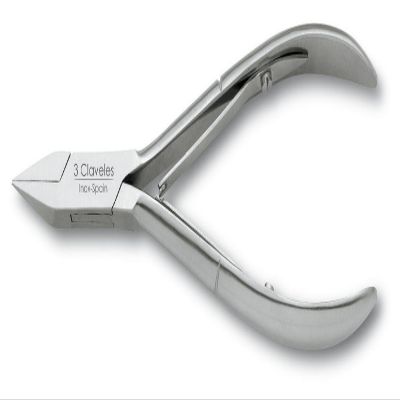3 Claveles 12144  Pliers for Ingrown Nails 13 cm Stainless Steel