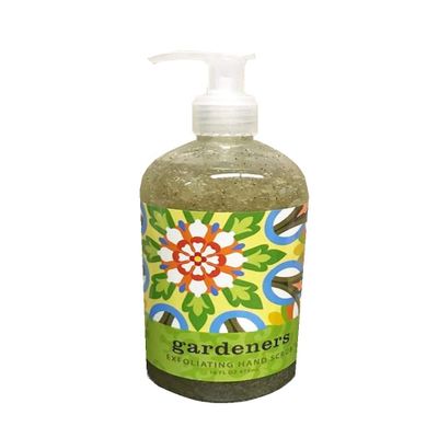 Greenwich Bay GARDENERS Exfoliating Hand Scrub - Enriched with Shea Butter, Cocoa Butter, Botanical Oils & Extracts and Blended with Loofah & Apricot Seed -No PARABENS- American Made-16 Oz.