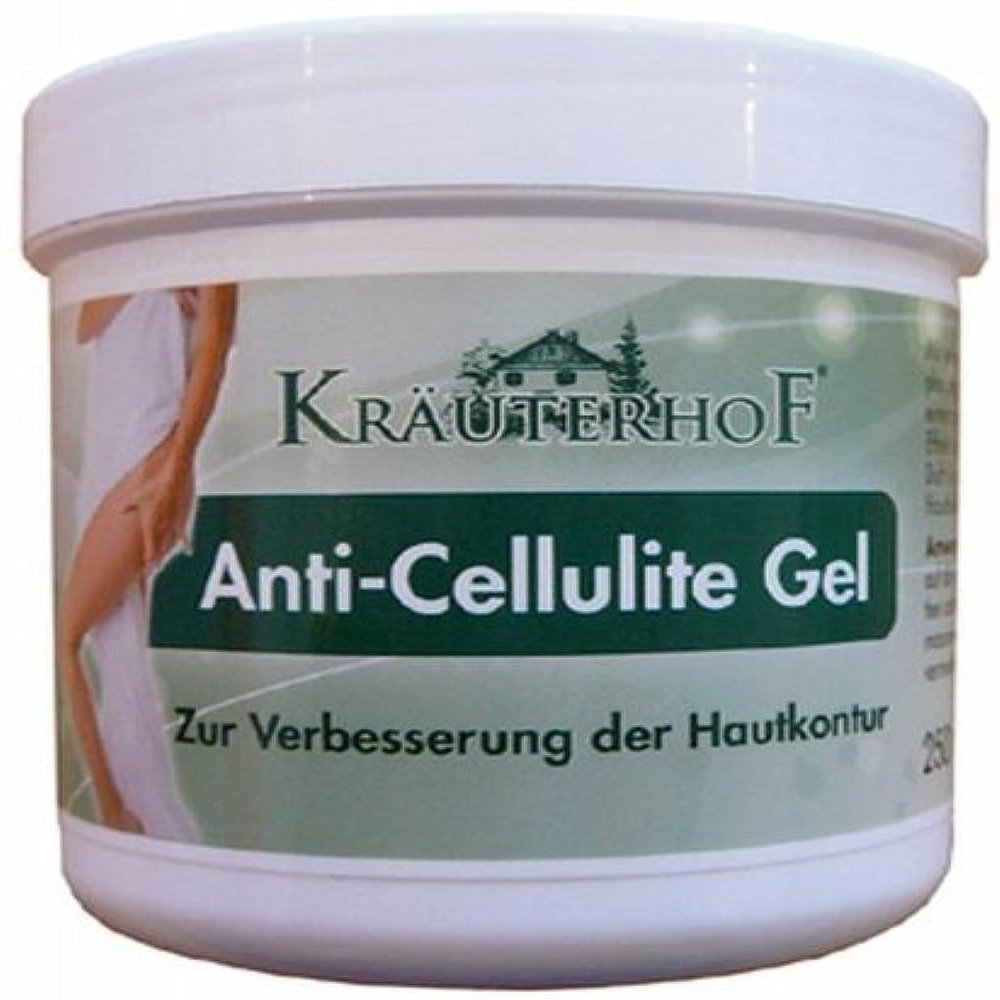Anti-Cellulite Gel - Innovative complex with thermo-active action that attacks cellulite! 250ml by Krauterhof