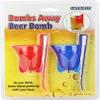 Barbuzzo Bombs Away Beer Bomb, Red/Blue view 1