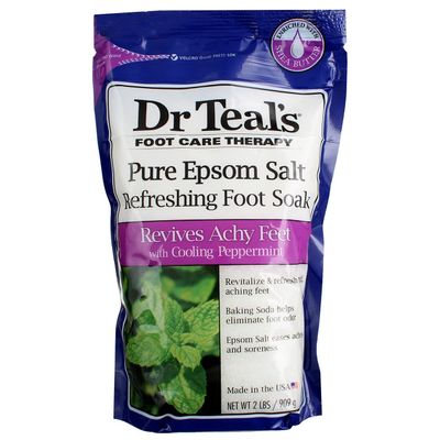 Dr. Teals Revitalize and Refresh Epsom Salt Foot Soak, Cooling Peppermint - (6 Pack)6