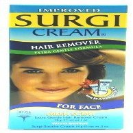 Surgicream Hair Remover Face Extra Gentle 1 oz. # 82565 (Case of 6) by Surgi-Cream