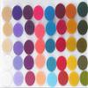 165 Plain Colored Round Bindis Size 12mm/ Multicolor Bindis/Plain Kumkum Bindis/Big Round Bindi Stickers view 2