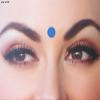 165 Plain Colored Round Bindis Size 12mm/ Multicolor Bindis/Plain Kumkum Bindis/Big Round Bindi Stickers view 4