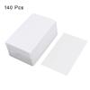 uxcell Rectangle Shape Salon Home Hairdressing Dryer Perm Hair Paper 140pcs view 2