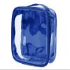 EzPacking Clear TSA Approved 3-1-1 Travel Toiletry Bag for Carry On/Quart Size Transparent Liquids Pouch for Airport Security/Reusable See Through Vinyl & PVC Plastic Organizer Men Women (Royal Blue) view 1
