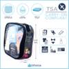 EzPacking Clear TSA Approved 3-1-1 Travel Toiletry Bag for Carry On/Quart Size Transparent Liquids Pouch for Airport Security/Reusable See Through Vinyl & PVC Plastic Organizer Men Women (Green) view 3